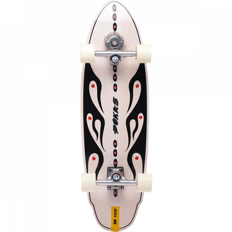 Yow Pukas Plan B 33″ Surfskate Cruiser Longboard Complete