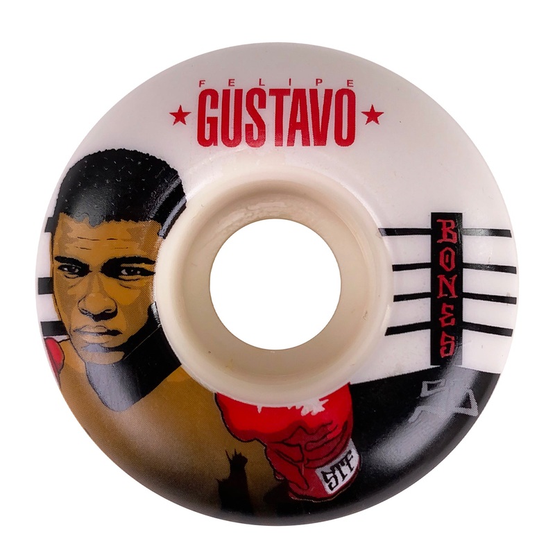 Bones Wheels Gustavo Ali Standards STF V1 White – 53mm