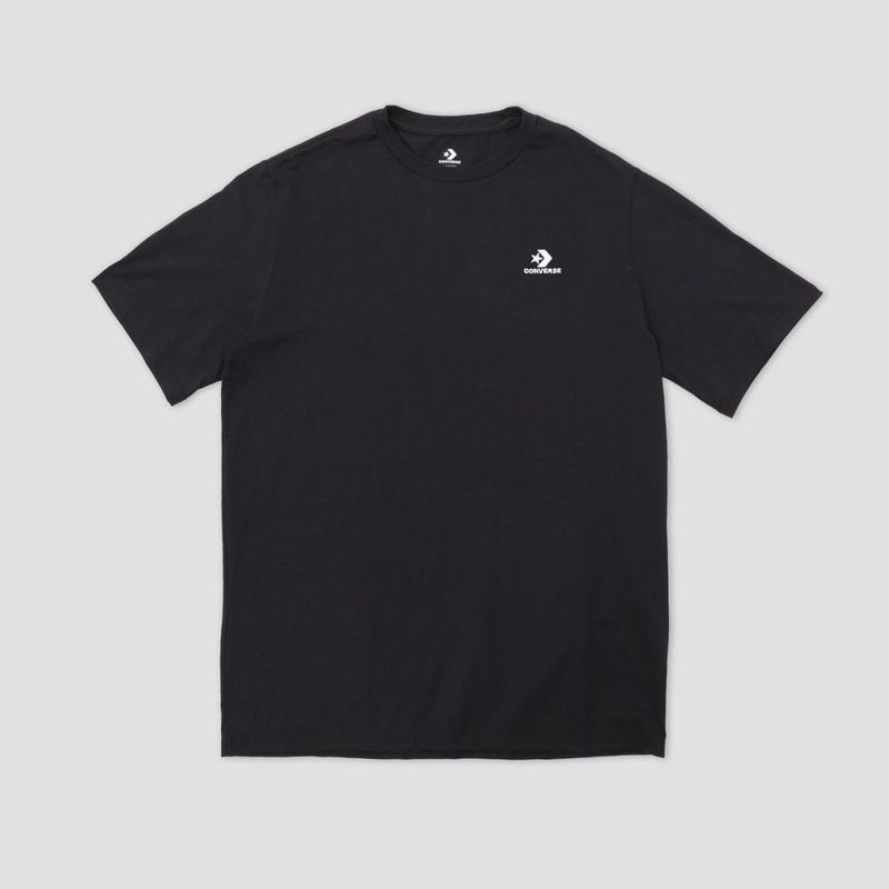 Converse Cons Star Chevron T-Shirt Black Small