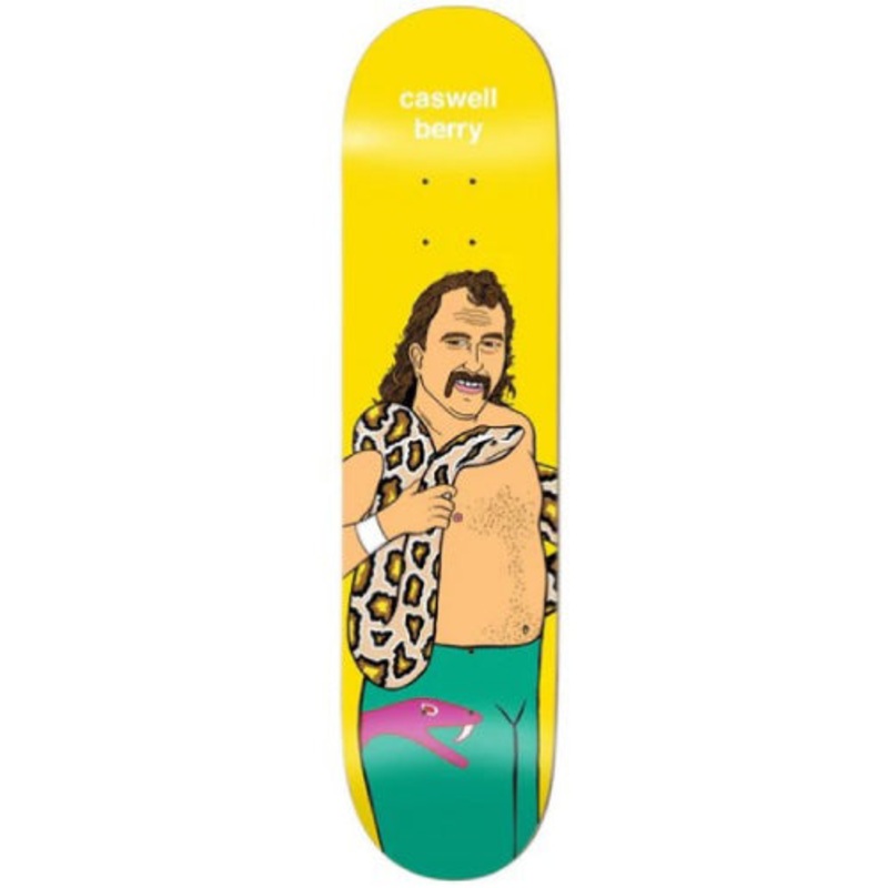 Enjoi Caswell Berry Jake the Snake Body Slam WWE Skateboard Deck 8.25″ 8.25″