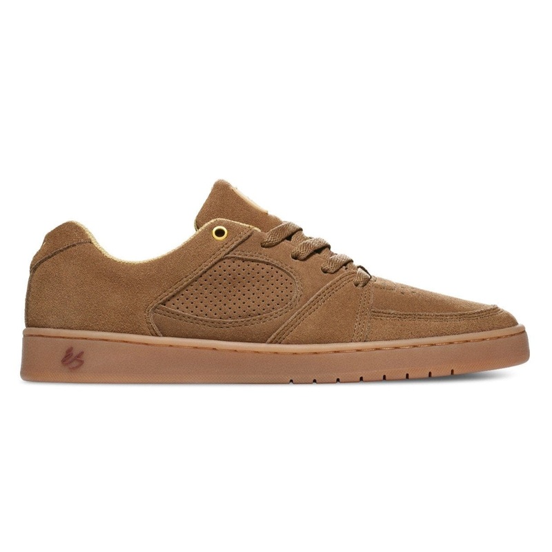 eS ACCEL SLIM Brown/Gum Skate Shoes M 8.5