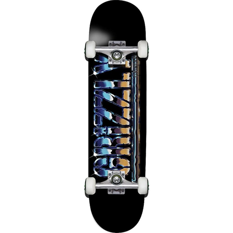 Grizzly Sittin On Chrome 8.0″ Complete Skateboard Complete