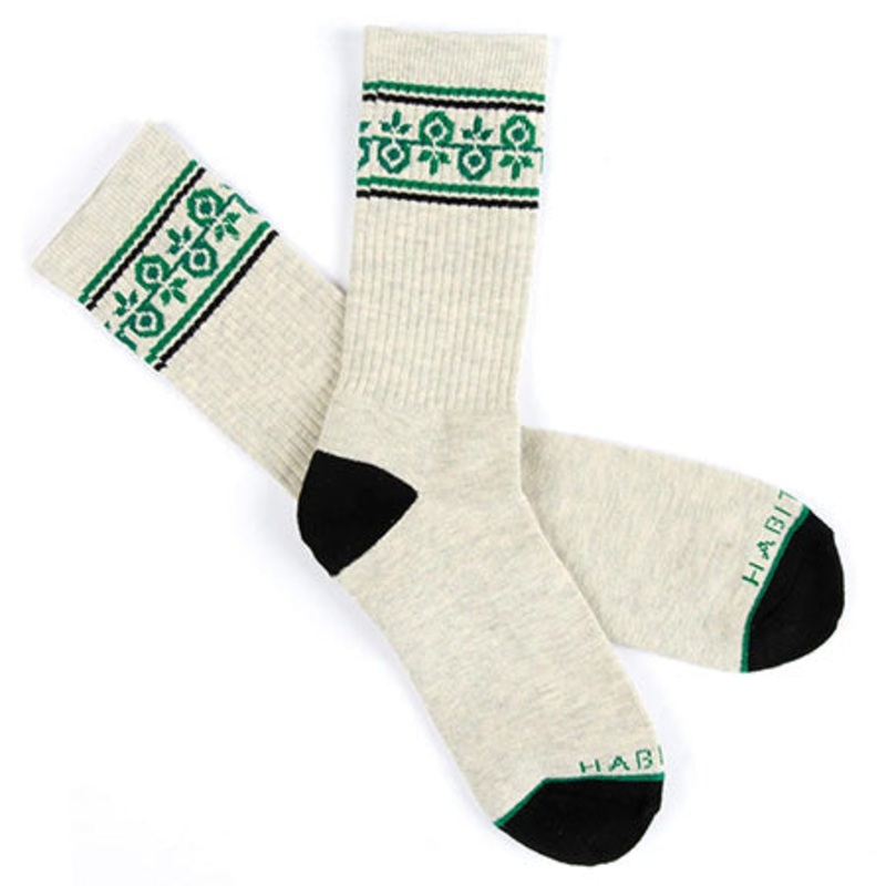 Habitat Geo-Pod Crew Socks Gray One size fits all