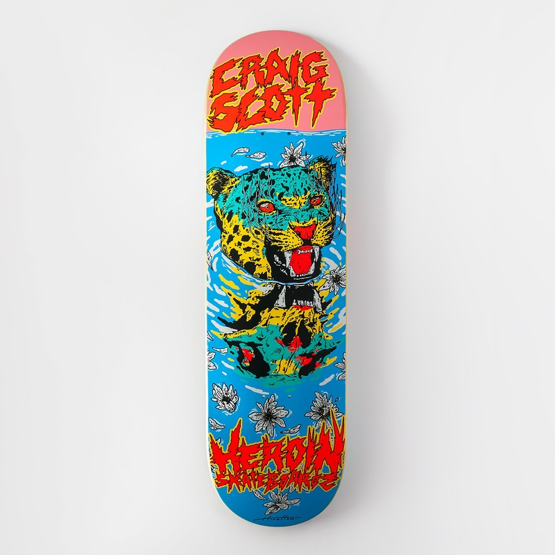 Heroin 9″ Craig Questions Dead Reflections Deck – Multi 9″