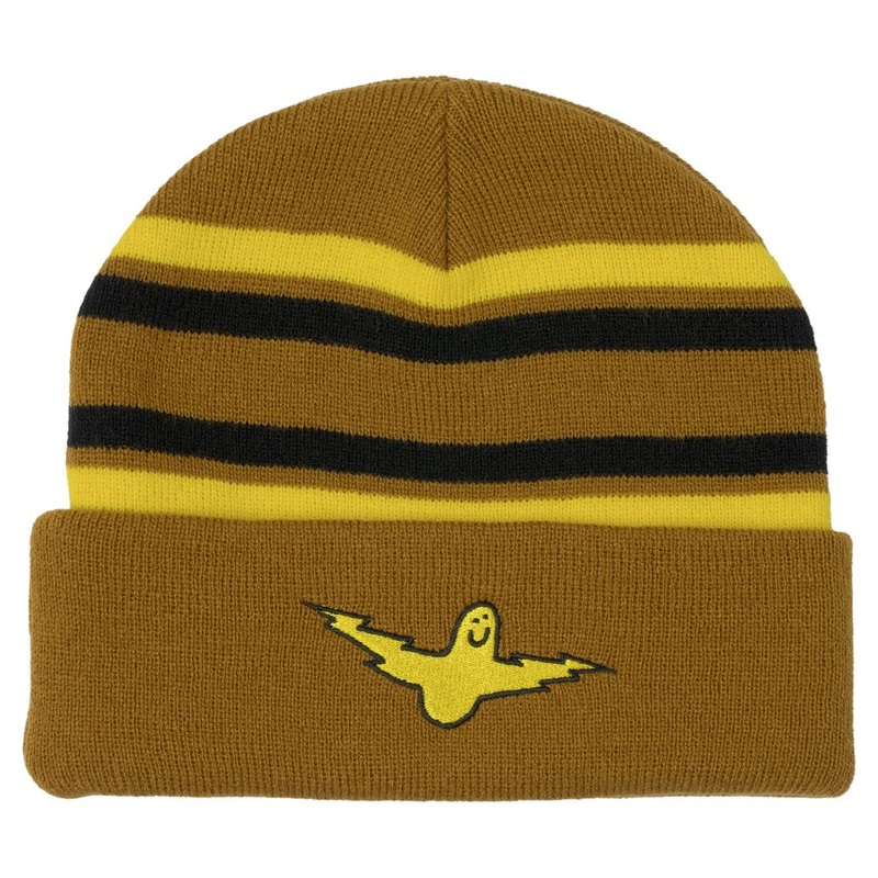 KROOKED BIRD LIGHTNING BEANIE (TAN)
