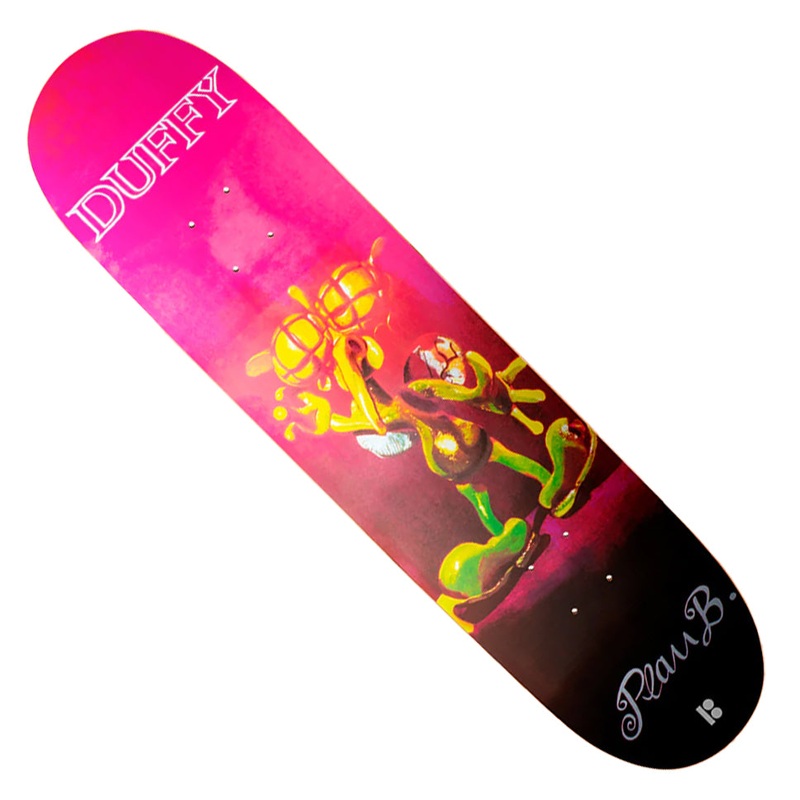 Plan B Pat Duffy Bug Deck Multicolor 8.25 x 32.125 WB:14.20