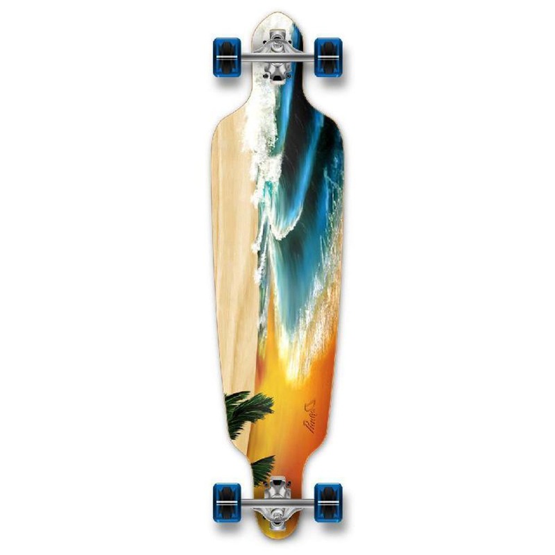 Punked Punked Drop Through Beach Longboard Complete Complete