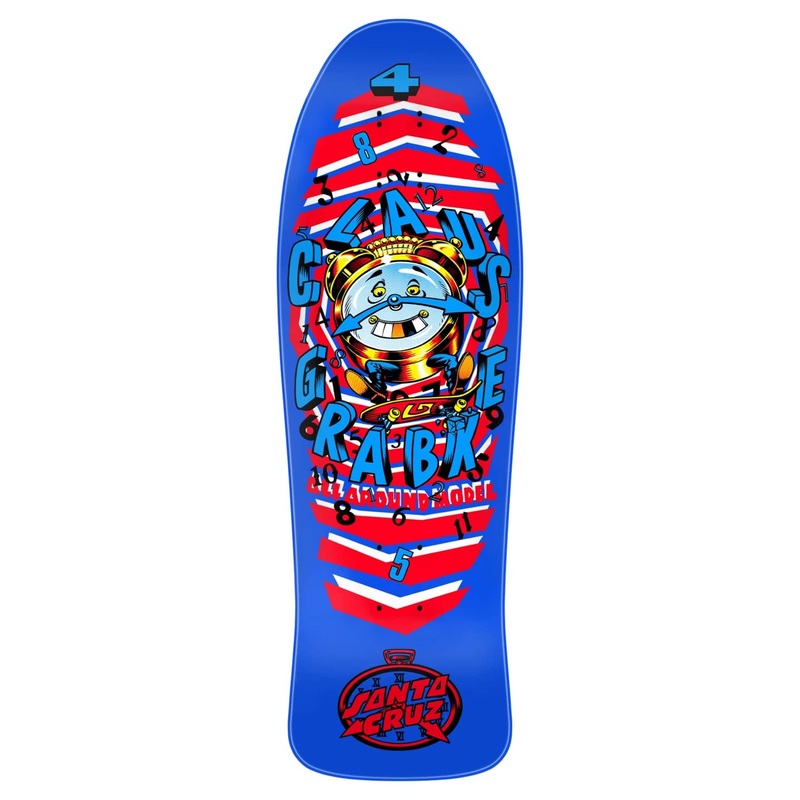 SANTA CRUZ GRABKE ALL AROUND RE ISSUE DECK