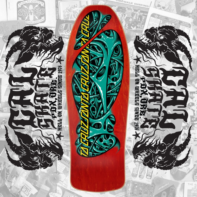 Santa Cruz “Oops Mucus” 9.3″ Reissue Deck