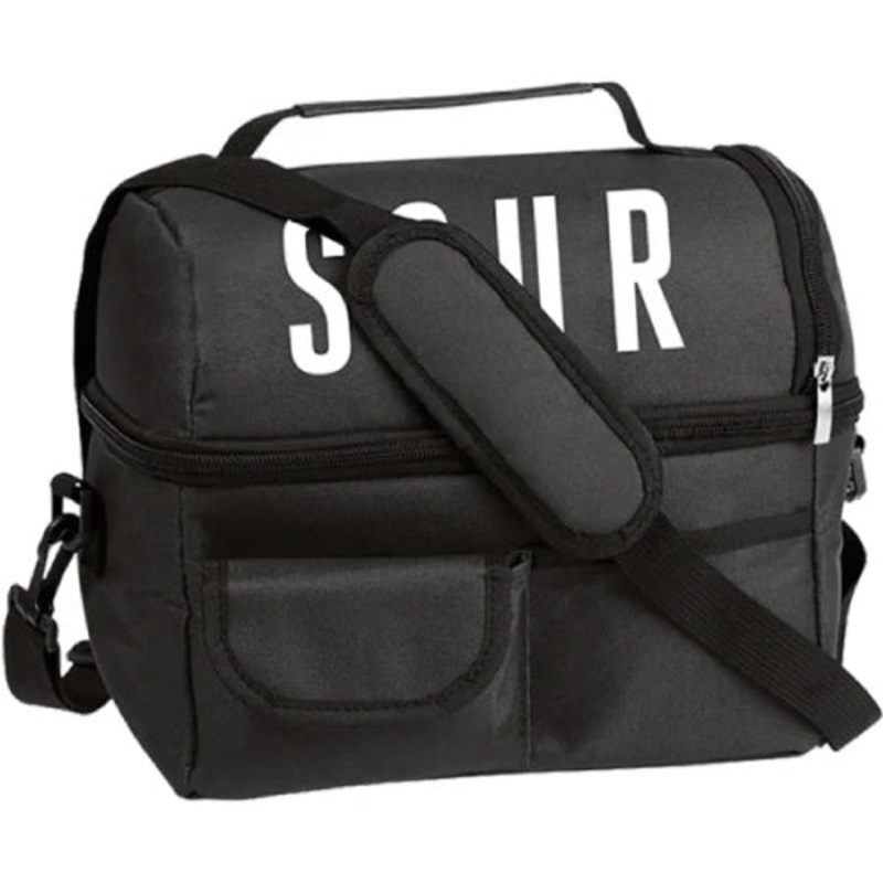 Sour Solution Cooler Bag – Black/White