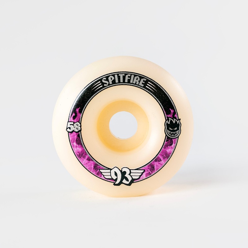 Spitfire – 58mm – 93a(DU) Formula Four Radials – White 58mm