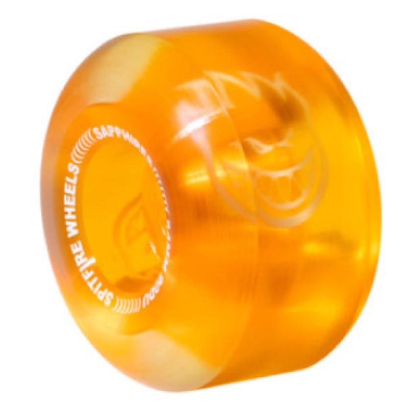 Spitfire Sapphires Radial Wheels Orange 54MM 90D 54mm