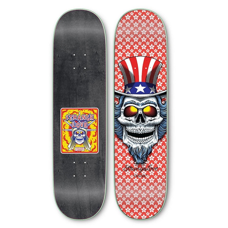 Strange Love Firecracker Red Deck 8.125 8.125