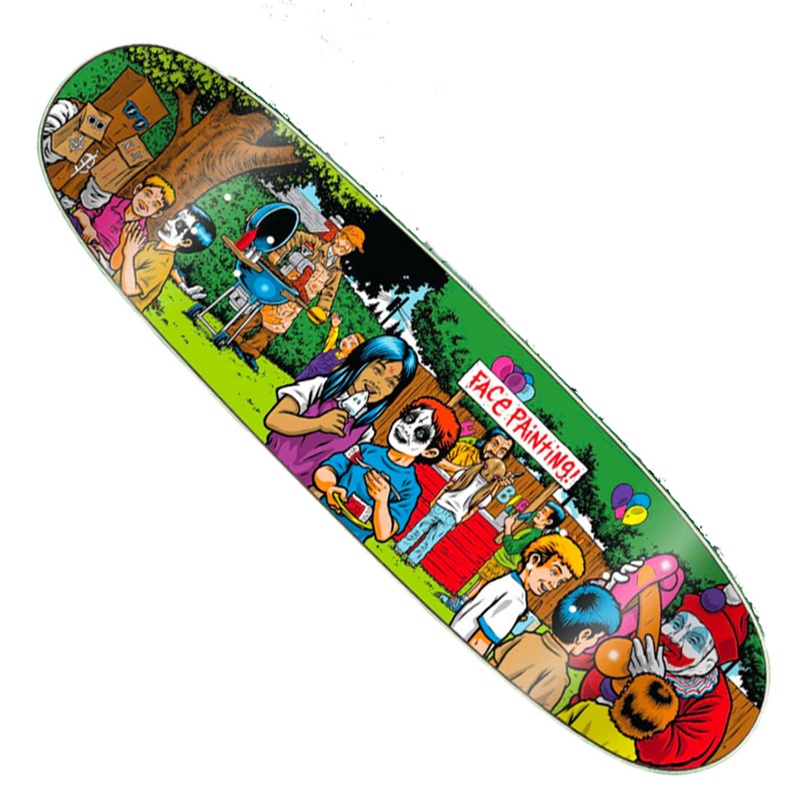 Strangelove Serial Party Deck Multicolor 8.875 x 32.25 WB:14.25