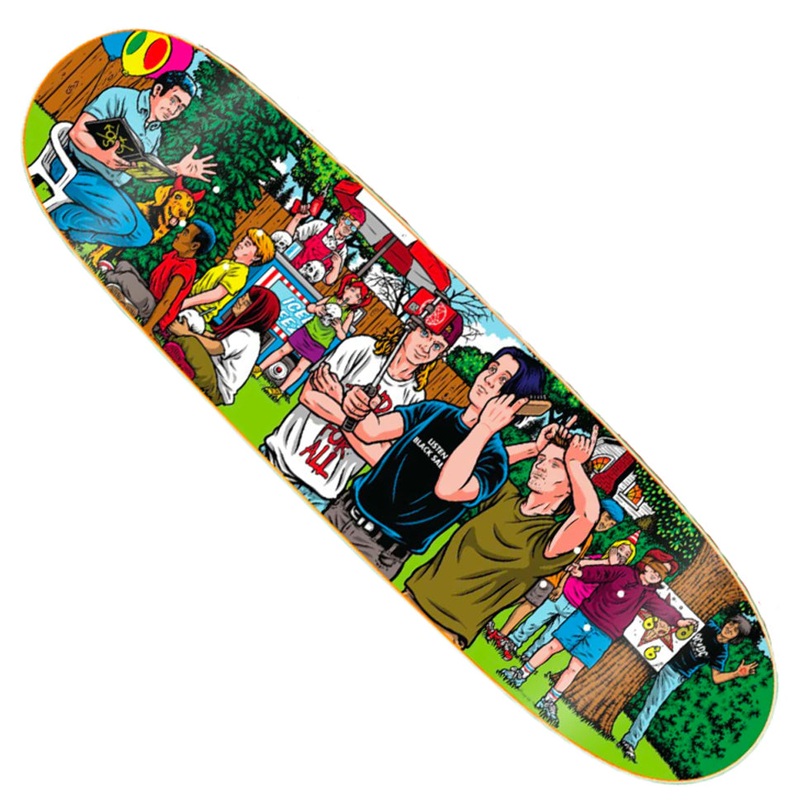 Strangelove Serial Party II Signed Deck Multicolor 9 x 32.5 WB:14.75