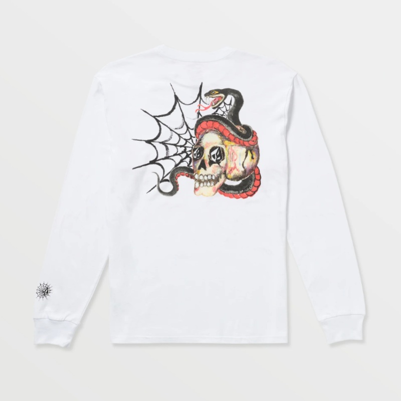 Volcom FA Seth Conboy Long Sleeve T-Shirt Medium White