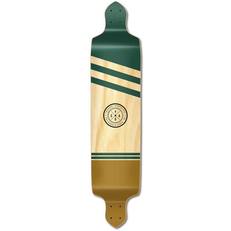 Yocaher Wind 41.25″ Drop Down Longboard Deck – Earth Series