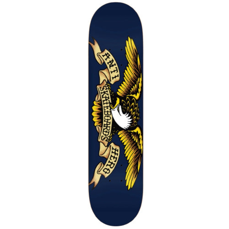 Antihero Classic Eagle Skateboard Deck Navy 8.5″ 8.5″