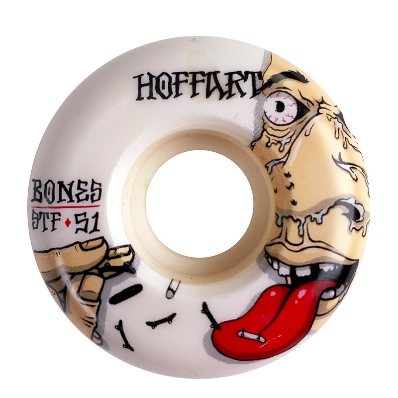 Bones Wheels STF Hoffart Addicted Locks V2 White 51mm