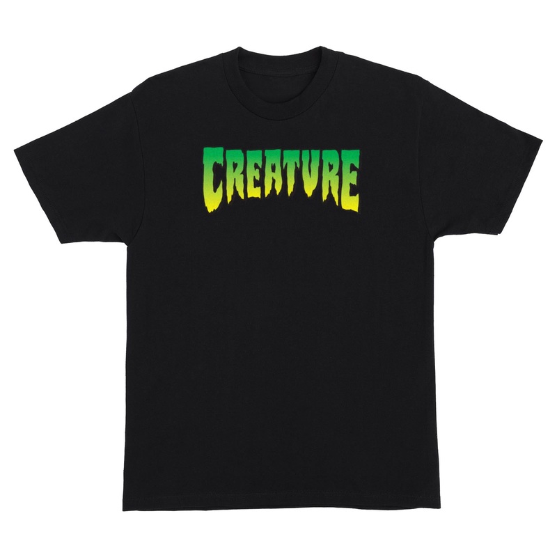 Creature Logo Mens Creature T-Shirt Black S