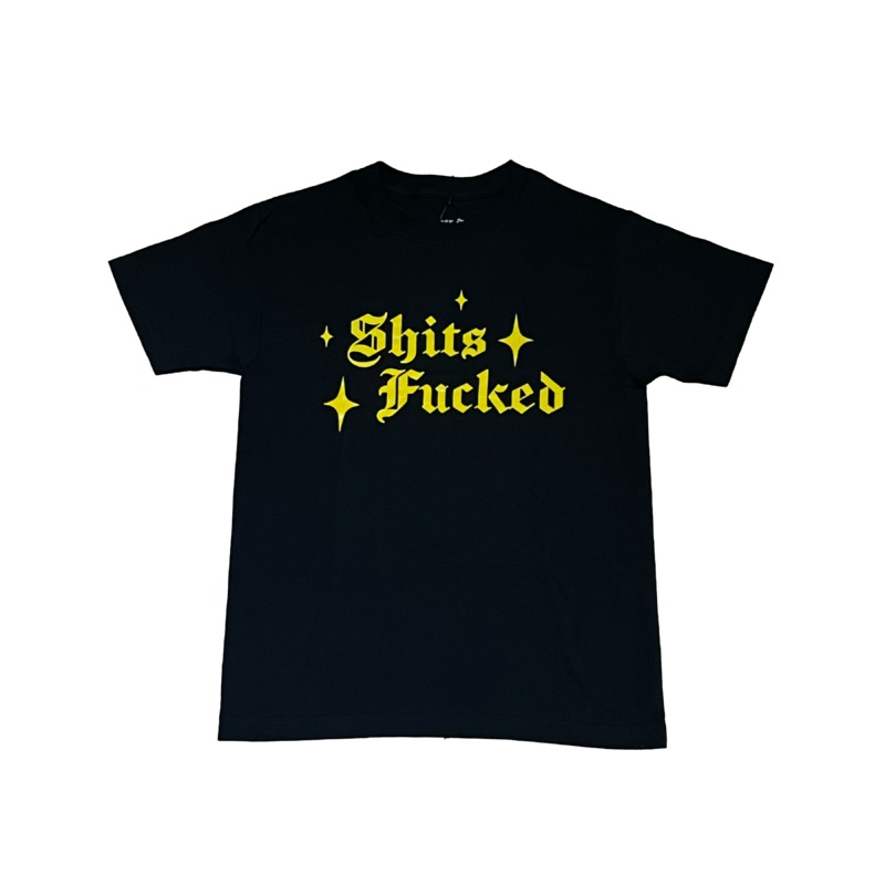 Designer Trash “Sparkle” Tee – ( Black ) Small