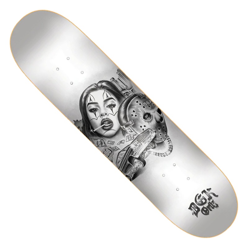 DGK Chaz Ortiz Avenue Deck White 8.38 x 32 WB:14.25