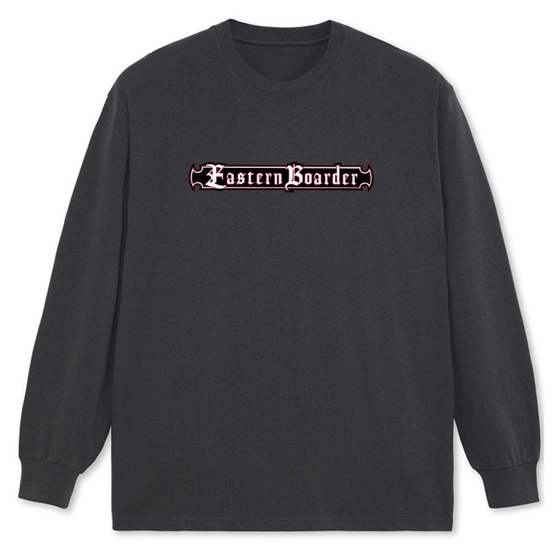 EasternBoarder Evil Strip Long Sleeve Tee Graphite SM