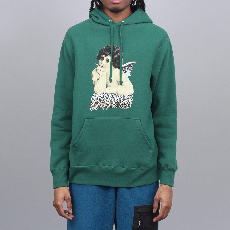 Fucking Awesome Angel 2 Hood Hunter Green Small