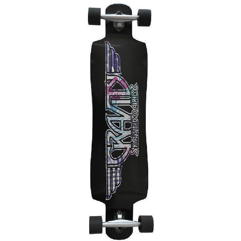 Gravity Drop Through 41″ Paradise Plain Longboard Complete