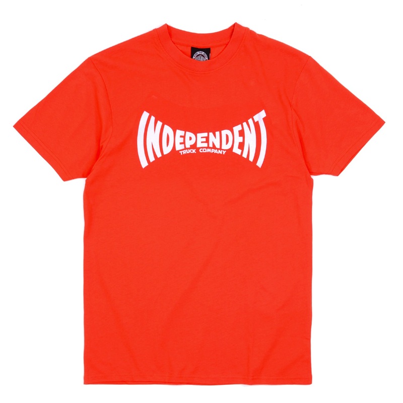 Independent – Span Logo T-Shirt – Red S