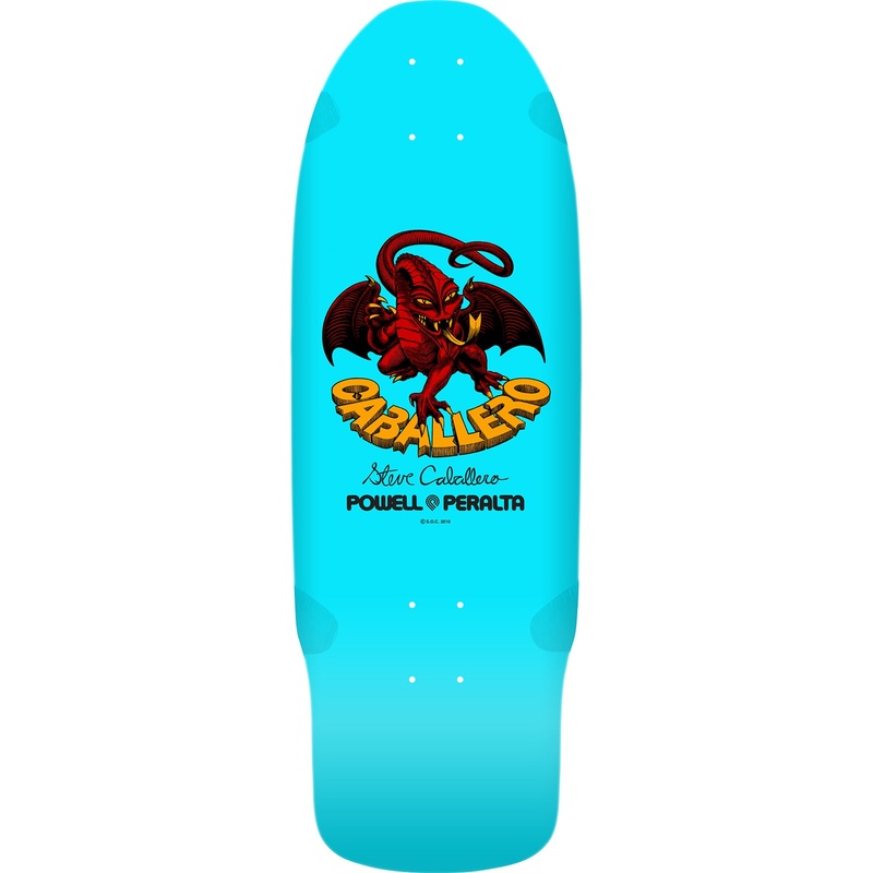Powell Bones Brigade Series 15 Steve Caballero Light Blue Deck 10.09″ 10.09