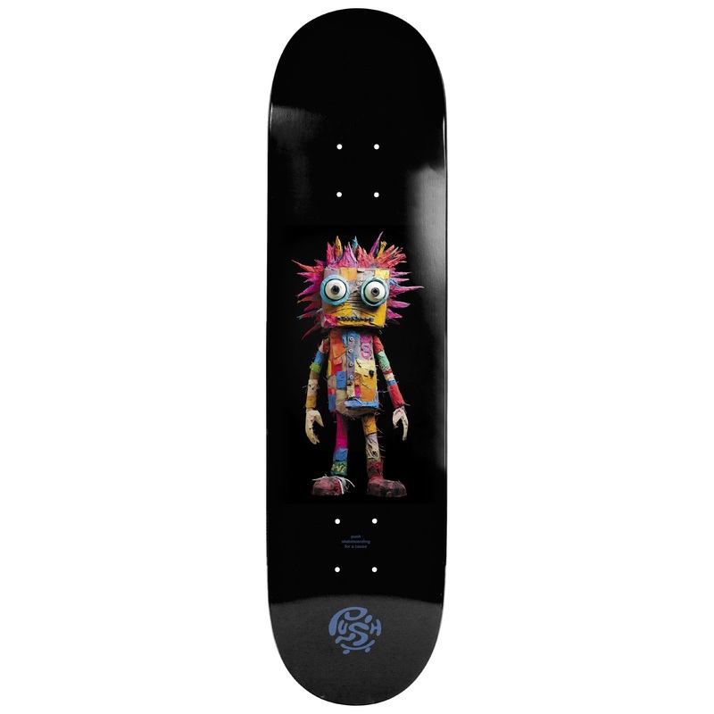 PUSH “RAG DOLL GUY” 8″ IN-COMPLETE SKATEBOARD