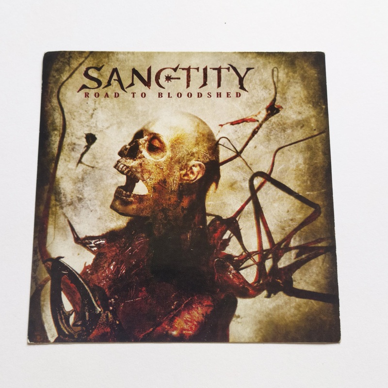 Sanctity – Road To Bloodshed Music Sticker