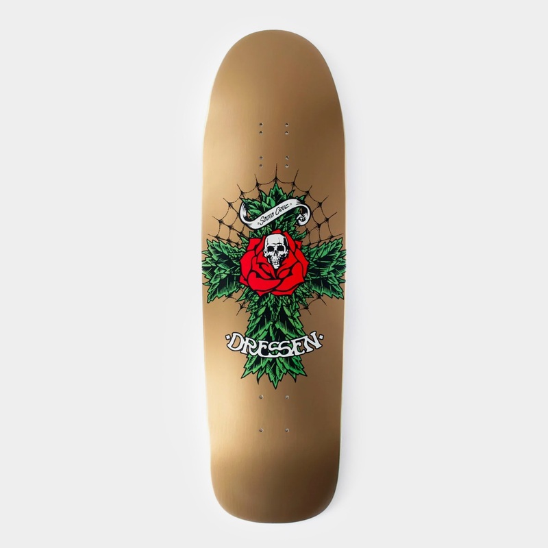 Santa Cruz – 9.31″ – Dressen Rose Cross Deck 9.31″