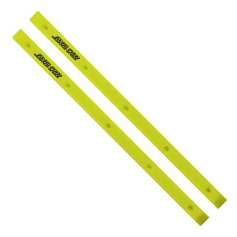 Santa Cruz Slimline Slider Skate Rails Neon Yellow