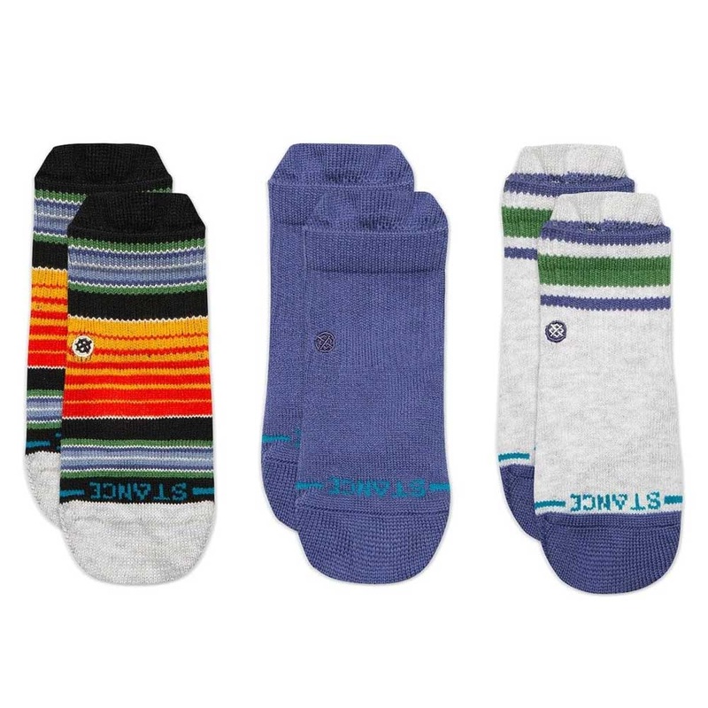 Stance Infant and Toddler Rockford 3 Pack Socks 6-12 Months Indigo