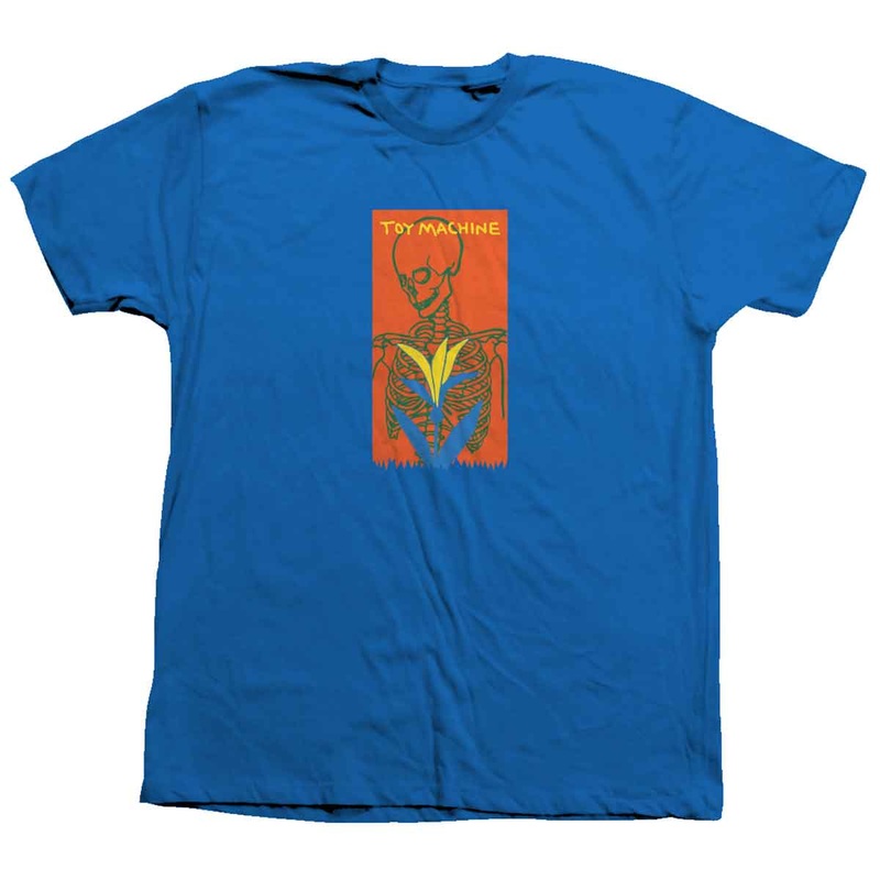 Toy Machine 30th Pot Kills T-Shirt Royal Blue Small