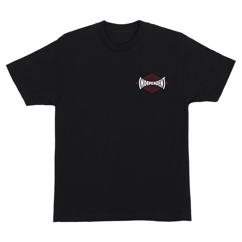 Vertigo Span Mens Independent T-Shirt Black S