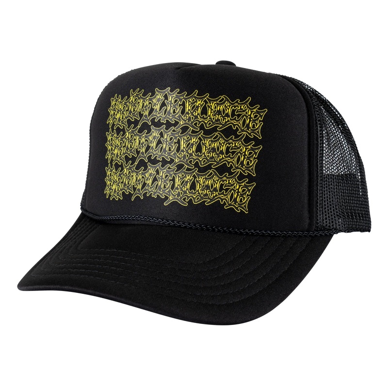 WELCOME x BEETLEJUICE – THREE TIMES TRUCKER HAT BLSCK OS