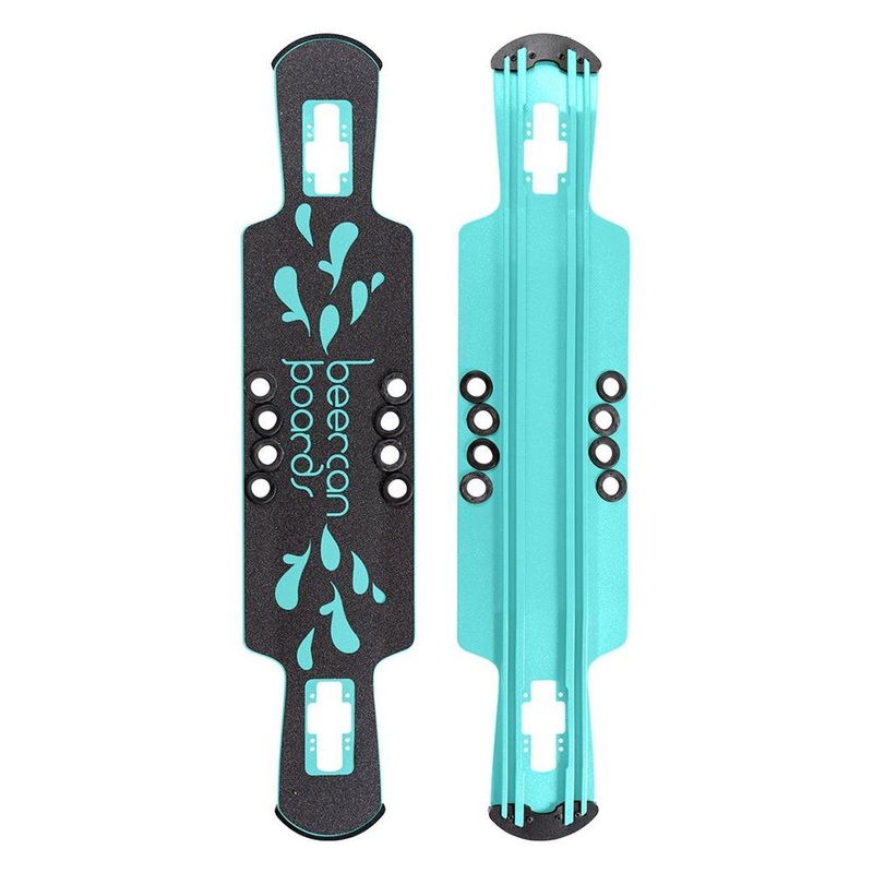 Beercan Sea Foam Green 37″ Kegger Lite Drop Through Deck Deck