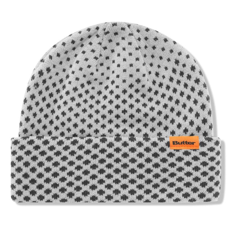 Butter Goods Halftone Beanie Grey One Size Fits All