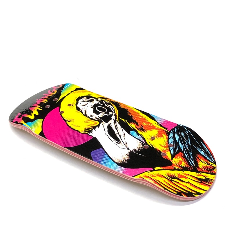 Chems Retro “Flamingo Pro Model” Fingerboard Deck 29mm Mid-Pro Popsicle