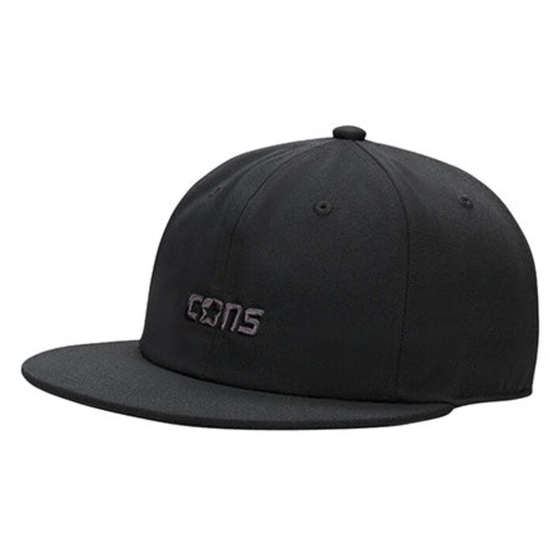 Converse 6-Panel Baseball Hat Black One size fits all