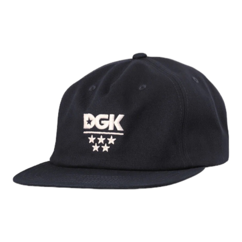DGK All Star Strapback Cap Navy OS