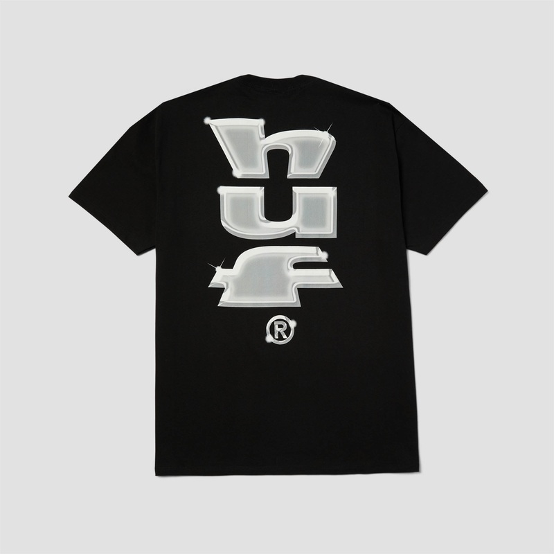 Huf Megachrome T-Shirt Black Small