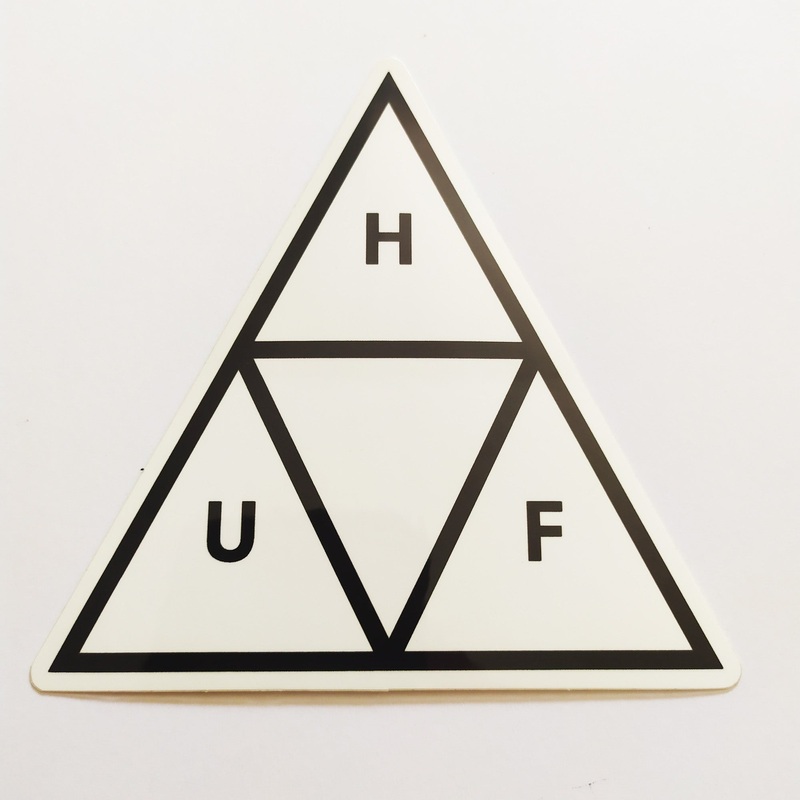 HUF “Triangle” Skate Sticker
