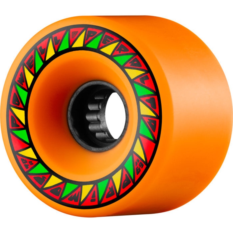 POWELL PERALTA PRIMO ORANGE 78a 69mm SKATEBOARD WHEELS