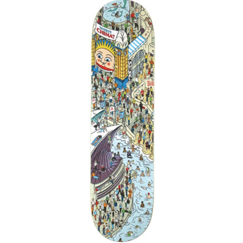 Real Where’s Chima Skateboard Deck 8.28″ 8.28″