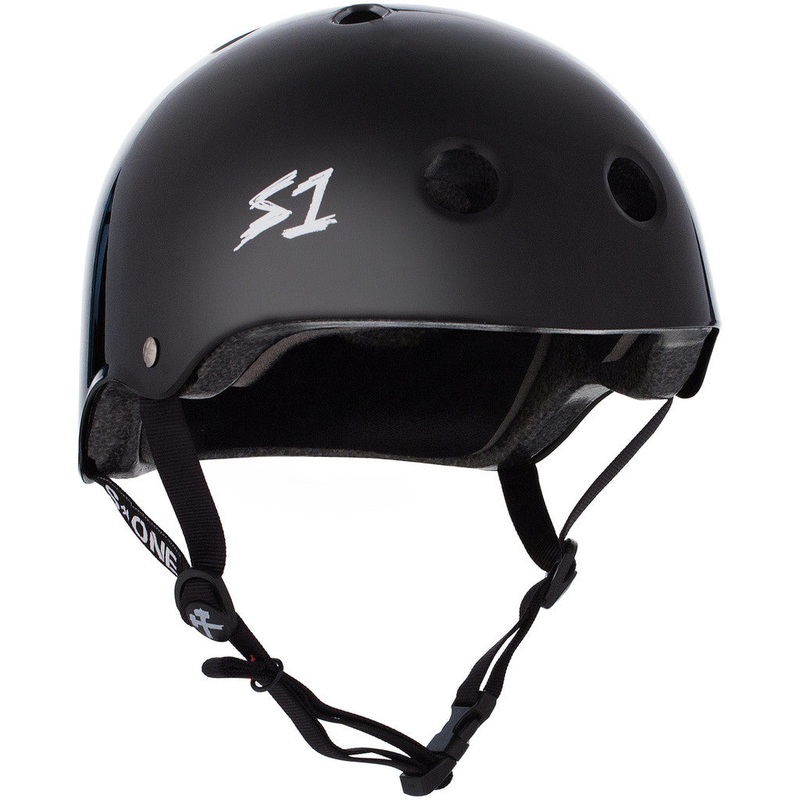 S1 Helmets – Lifer Helmet – Black Gloss Small