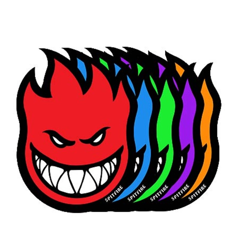 Spitfire Fireball Large Sticker Assorted Large